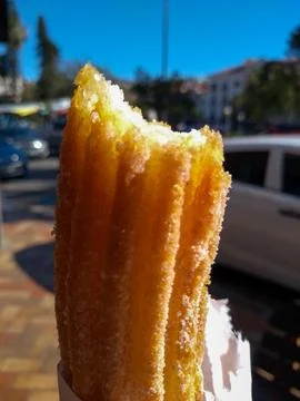 Churros bites Stock Photos