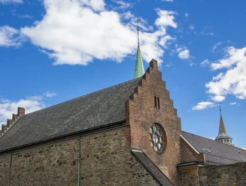 Churuch time lapse Stock Footage 107799384