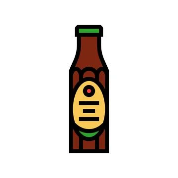 Chutney condiment color icon vector illustration Stock Illustration