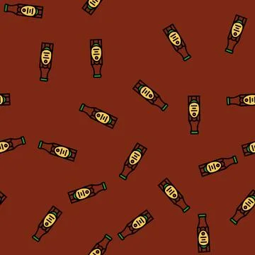 Chutney condiment vector seamless pattern Illustrazione stock