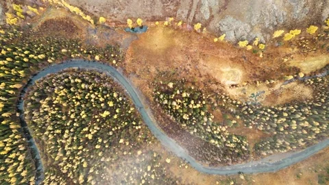 Chuya river in Kurai steppe, Altai mountains, Siberia, Russia. Stock Footage 283957341