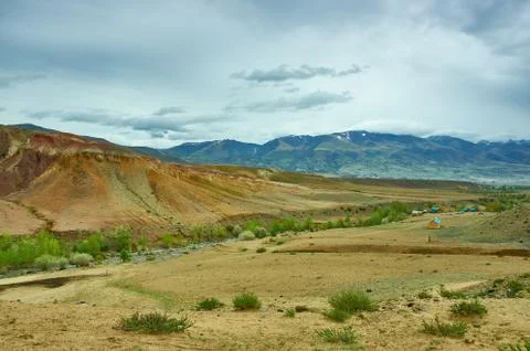 Chuya Steppe Stock Photos