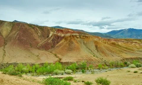 Chuya Steppe Stock Photos