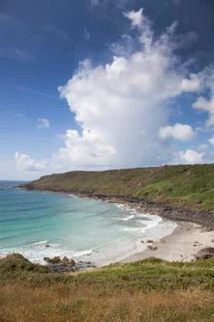Chynhalls Point,The Lizard Peninsula Cornwall Stock Photos