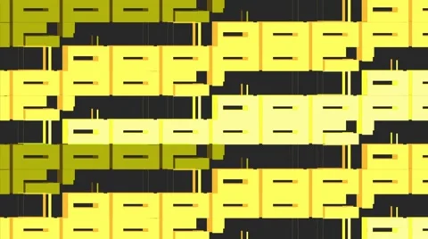 CI000073 Yellow Loopable Motion Background Stock Footage