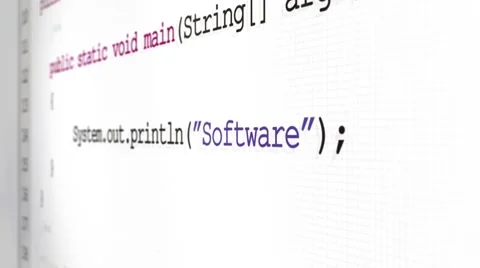 CI000081 Java Software Stock Footage 67759146