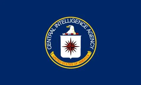 Cia flag Illustrazione stock