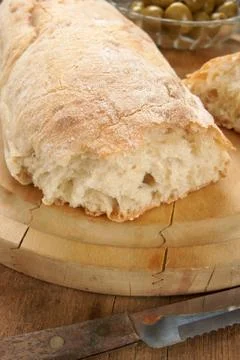 Ciabatta bread Stock Photos
