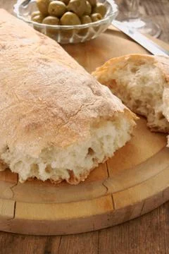 Ciabatta bread Stock Photos