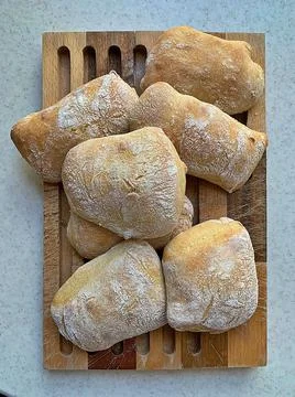 Ciabatta bread Stock Photos