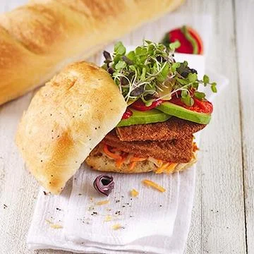 Ciabatta with herbs Stock Photos