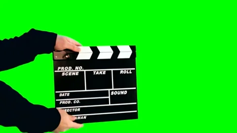 Ciak OK green Stock Footage 132954562