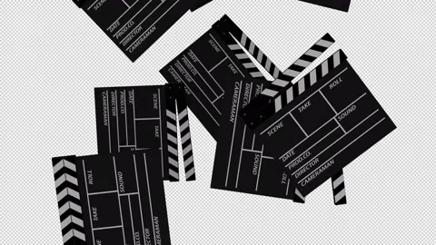 Ciak Transition Stock Footage 153400733