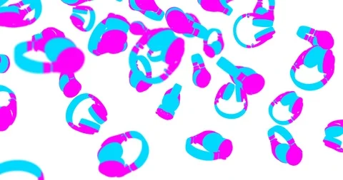 Ciambella-rain white Stock Footage 103729588