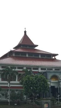 Cianjur, West Java. September 15, 2021, photo of the grand mosque and Cianj.. Foto stock