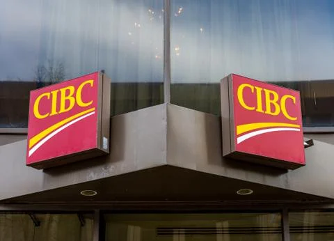 CIBC Sign Stock Photos