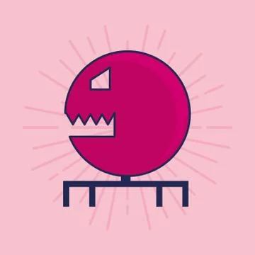 Ciber virus data security Stock Illustration