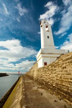 Ciboure lighthouse Foto stock