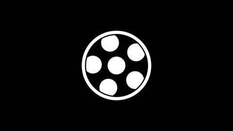 Cicrle animation icon rotating circle hud animation Stock Footage 259451787