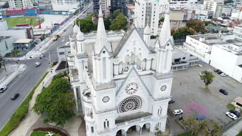Cidade, praças, construçoes Stock Footage 318167277