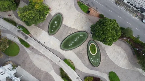 Cidade, praças, construçoes Stock Footage 318170610