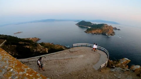 CIES ISLANDS GREAT VIEW Stock Footage 94230260