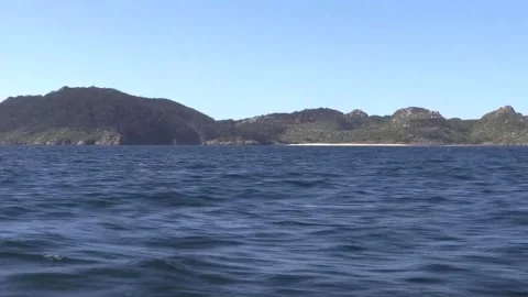 Cíes Islands open for visits during Holy Week, Cíes, ES - 31 Mar 2026 Stock Footage 331873470