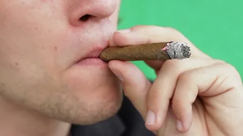 Cigar Stock Footage