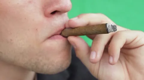 Cigar Stock Footage