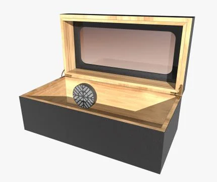 Cigar Humidor Stock Illustration