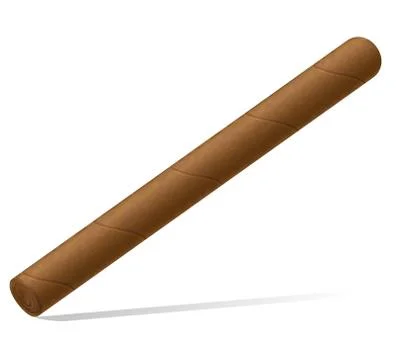 Cigar illustration Stock Illustration