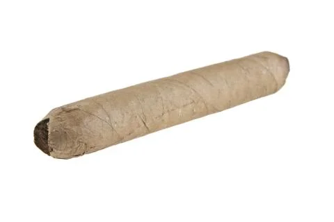 Cigar isolated on white background Stock Photos