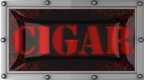 Cigar on led Видео 8685050