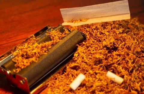 Cigar making machine Stock Photos