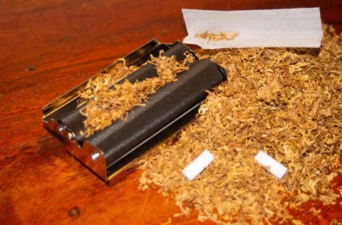 Cigar making machine Stock Photos