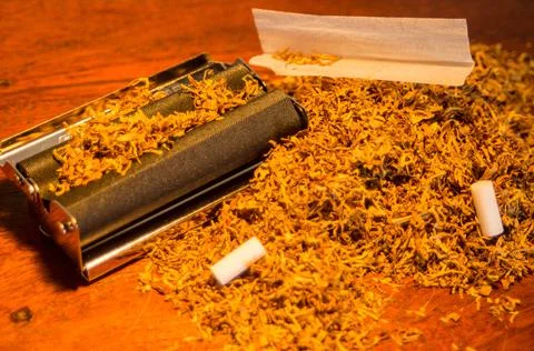 Cigar making machine Stock Photos