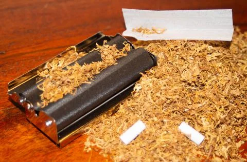 Cigar making machine Stock Photos