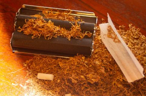 Cigar making machine Stock Photos