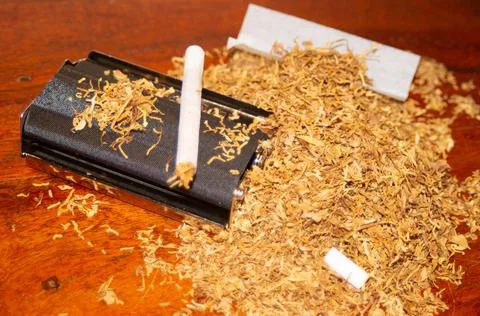 Cigar making machine Stock Photos