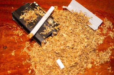 Cigar making machine Stock Photos