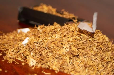 Cigar making machine Stock Photos