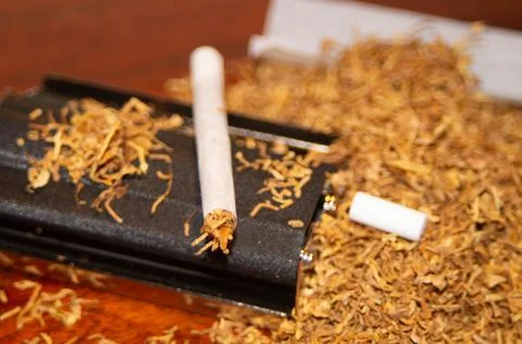 Cigar making machine Stock Photos