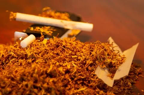 Cigar making machine Stock Photos