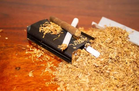 Cigar making machine Stock Photos