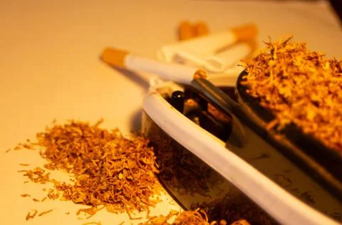 Cigar making machine Stock Photos