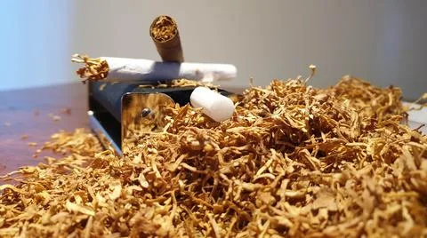 Cigar making machine Stock Photos