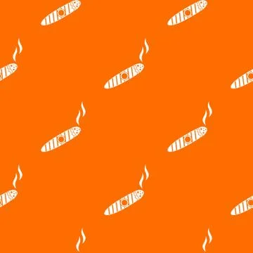 Cigar pattern seamless Stock Illustration