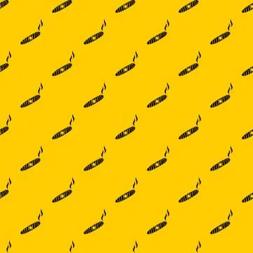 Cigar pattern vector Stock Illustration
