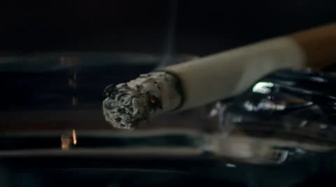 Cigarette 2 Stock Footage 10864859