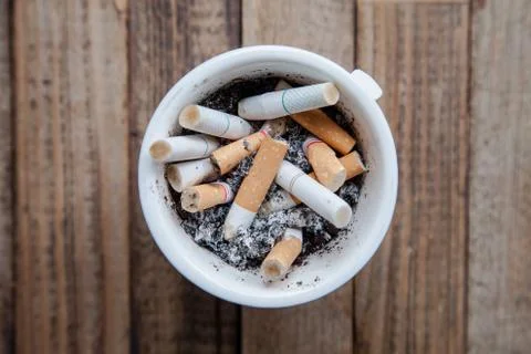 Cigarette ash Stock Photos